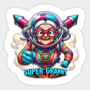 Super Granny Sticker